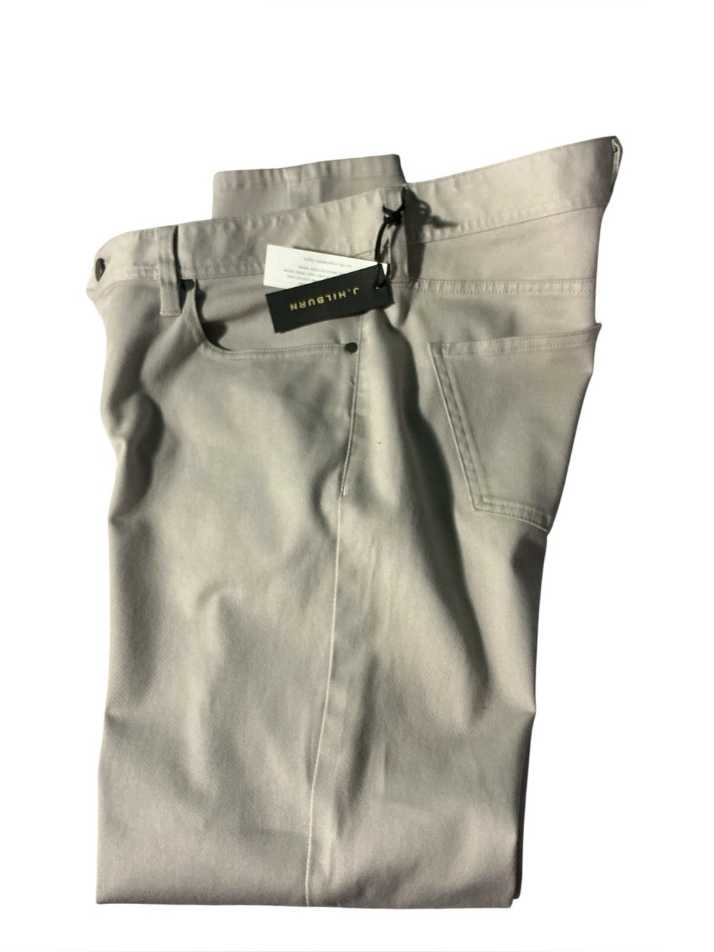 NWT J Hilburn Casual Light Beige Pants - Picture 6 of 11